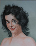 La brune au sourire